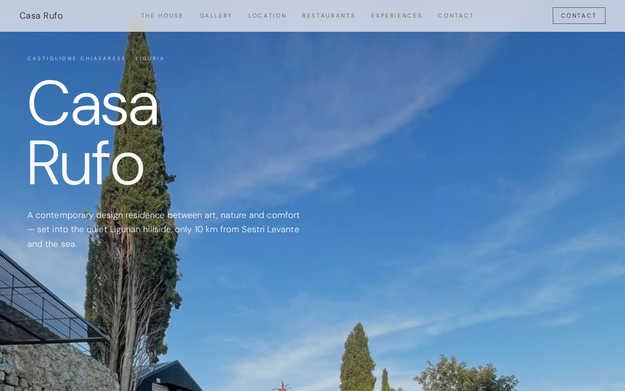Vorschau der Website Casa Rufo
